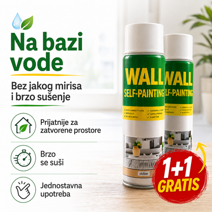 Na bazi vode, bez jakog mirisa i sa brzim susenjem