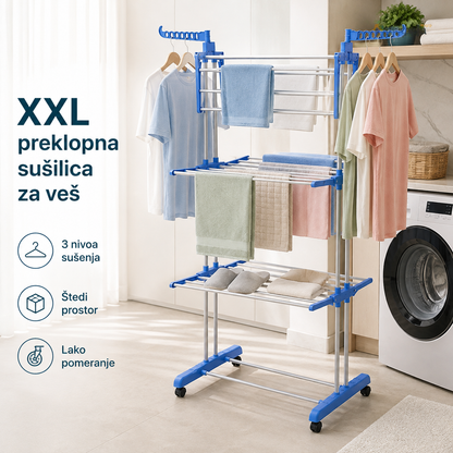 Preklopna Sušilica za Veš - XXL