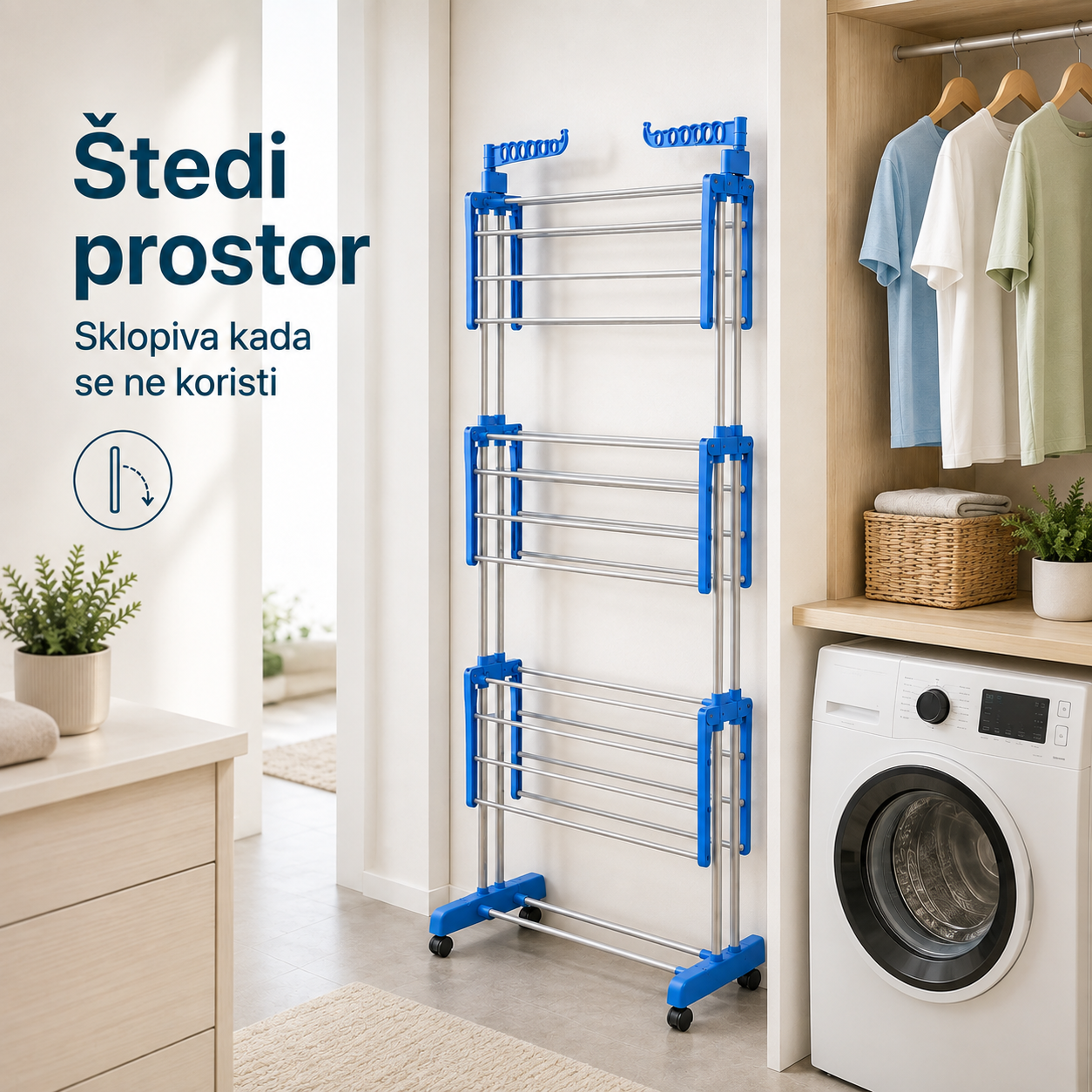Preklopna Sušilica za Veš - XXL