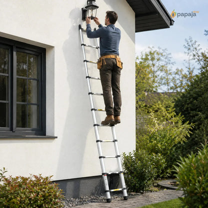 Teleskopske Merdevine Aluminijumske - 3,1 m i 4,7 m | Papaja Shop