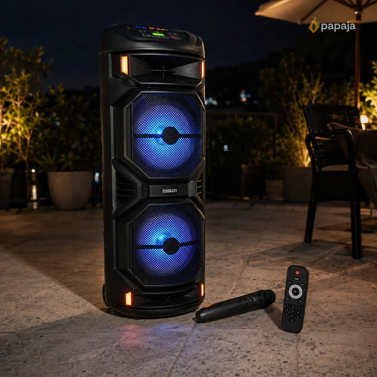 Thunder Bluetooth Zvučnik 2x8 karaoke