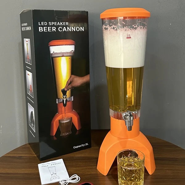 Točilica za pivo sa led svetlom - 3L