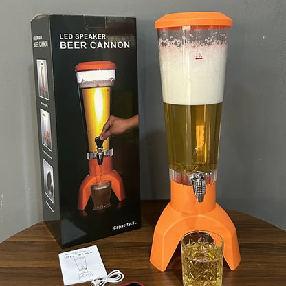 Točilica za pivo sa led svetlom - 3L