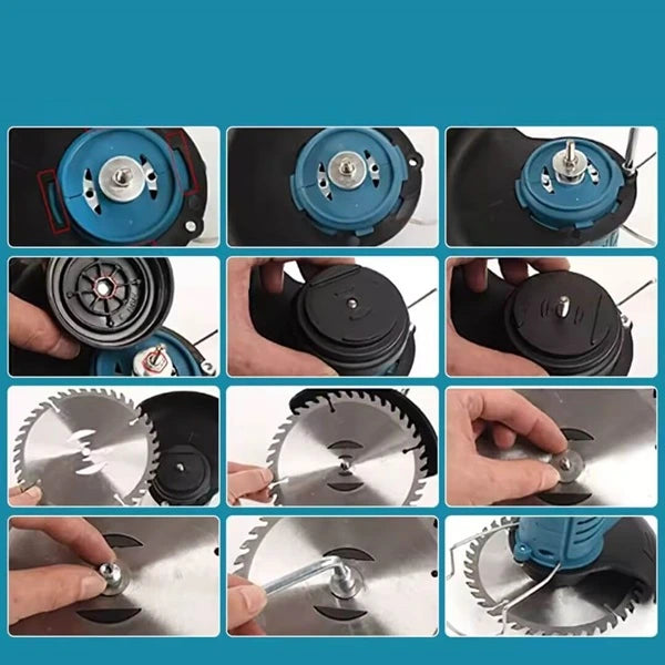 Trimer sa točkovima i sa izmenljivim nastavcima