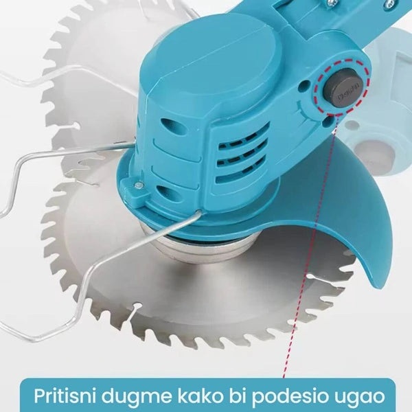 Trimer sa točkovima i sa izmenljivim nastavcima