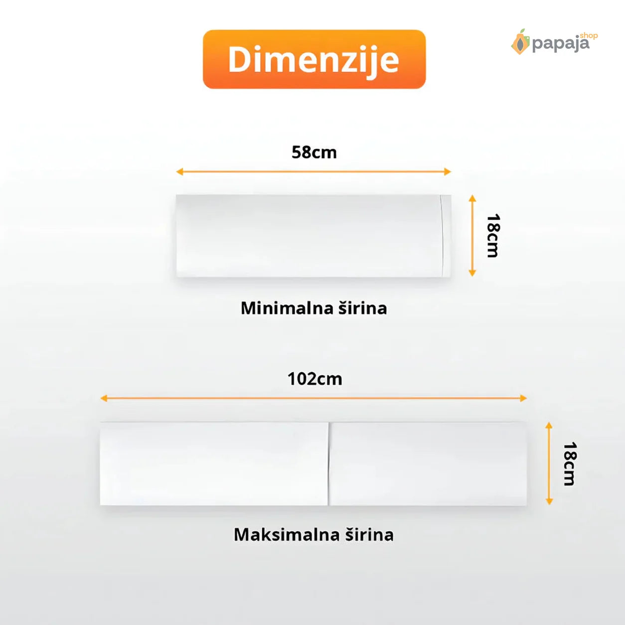 Usmerivač vazduha za klimu | Papaja Shop