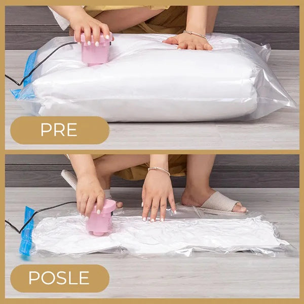 Paket vakum kesa za odeću (8 komada dimenzija 80*110)