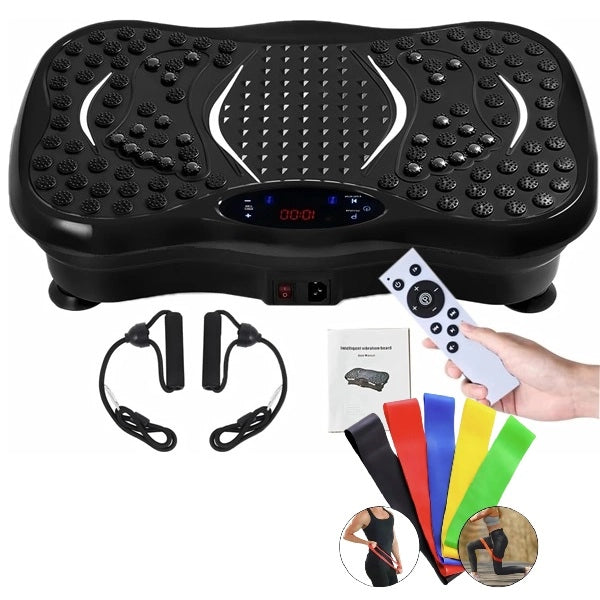 Vibraciona ploča za fitnes i masažu + 5 traka za vežbanje GRATIS