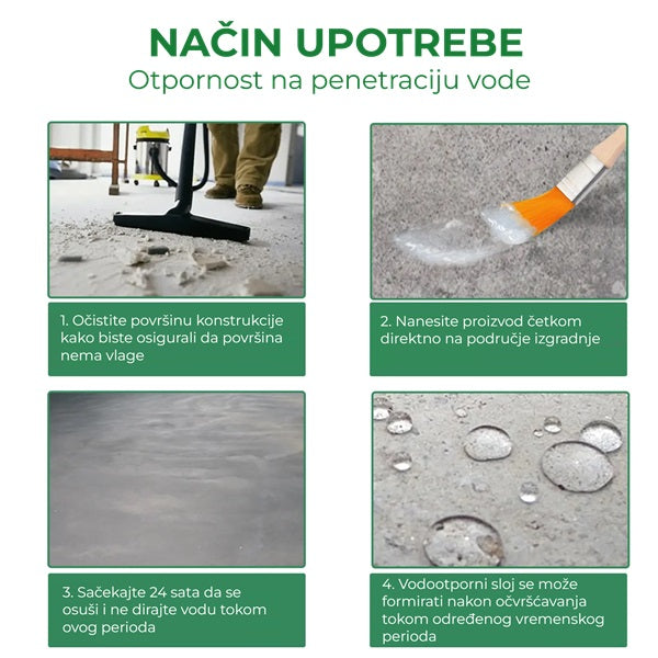 Vodootporna pasta za izolaciju - 300 grama