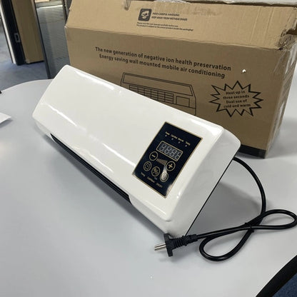 Zidna grejalica 2u1 - Grejanje i hlađenje sa šipkom za sušenje garderobe