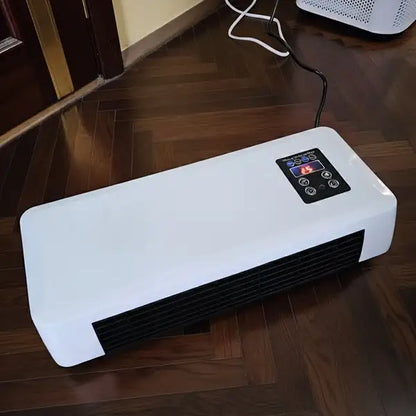 Zidna grejalica 2u1 - Grejanje i hlađenje sa šipkom za sušenje garderobe