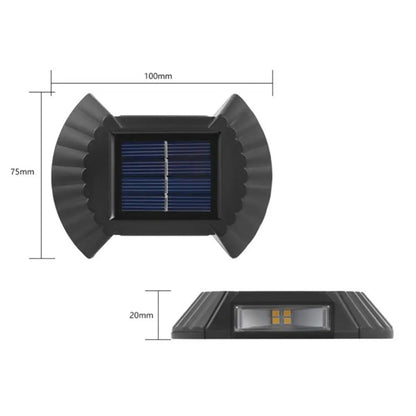 Zidne solarne lampe 4kom