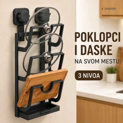 Zidni organizator za daske i poklopce | Papaja Shop